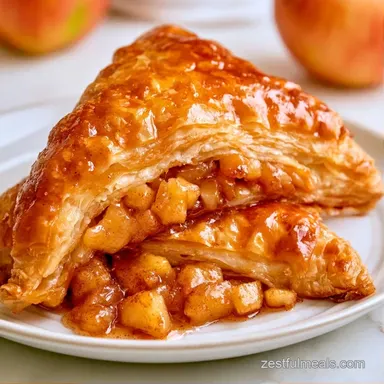 Apple Phyllo Turnovers in 50 Minutes Recipe Card