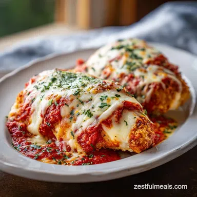 Baked Chicken Parmesan Recipe: Crispy in 35 Min