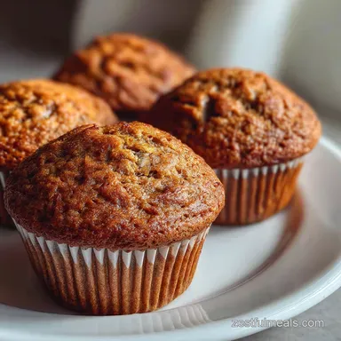 Banana Brown Sugar Muffins in 30 Minutes