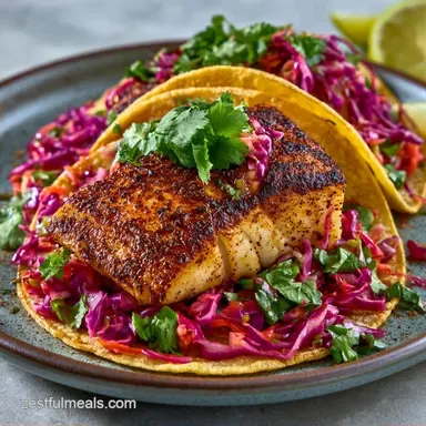 Best Cod Fish Tacos in 25 Minutes