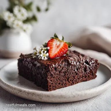Better Than Box Mix Brownie Recipe: Fudgy Homemade Brownies Recipe Card