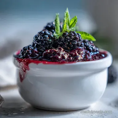Blackberry Compote Recipe in 15 Minutes