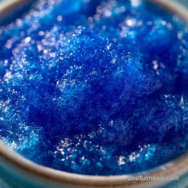 Blue Raspberry Slushie in 5 Minutes