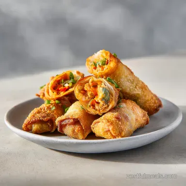 Buffalo Chicken Egg Rolls: A Shattering-Crisp Appetizer in 30 Minutes Recipe Card