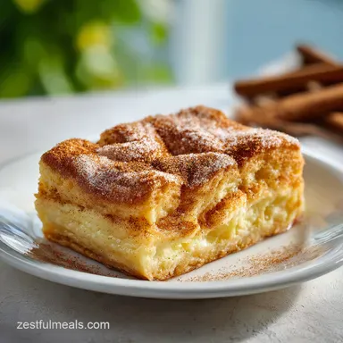 Churro Cheesecake Bars: Silky Cream Cheese in 45 Minutes Recipe Card