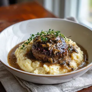 Salisbury Steak: A Classic Recipe for 4 Servings