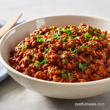 Meat Sauce Recipe: Silky Finish in 1 Hour