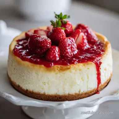 Classic New York Cheesecake Recipe Baked in 1 Hour 45 Minutes