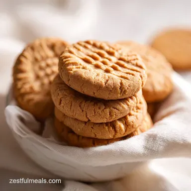 Peanut Butter Cookies in 20 Minutes: Tender Recipe Card