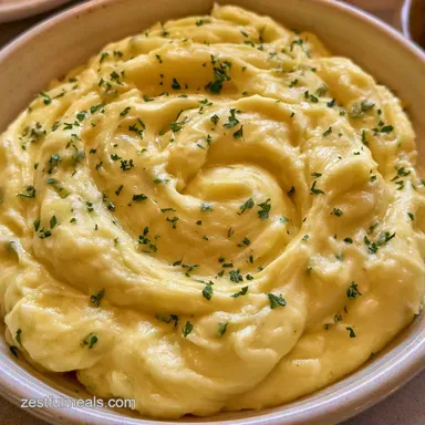 Creamy Garlic Mashed Potatoes in 40 Min Recipe Card