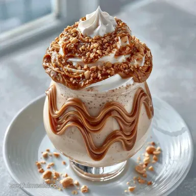 Peanut Butter Milkshake in 5 Minutes