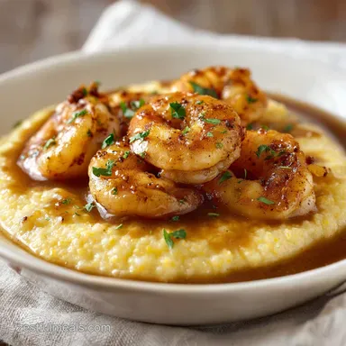Southern Shrimp and Grits: Creamy