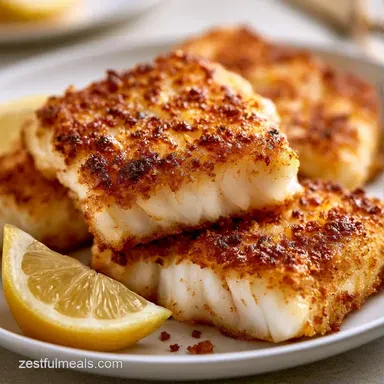 Crispy Air Fryer Cod in 30 Minutes Recipe Card