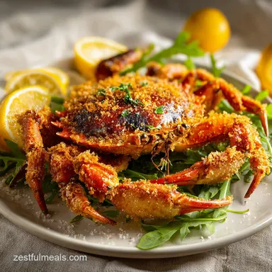 Fried Soft Shell Crab in 23 Minutes