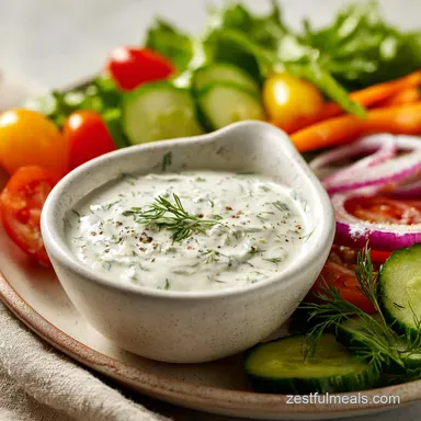 Dairy Free Dressing for Creamy Homemade Recipes Recipe Card