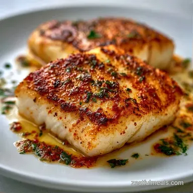 Easy Air Fryer Cod in 15 Minutes Recipe Card