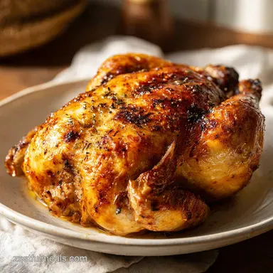 Easy Crockpot Whole Chicken Recipe with Potatoes