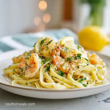 Easy Garlic Shrimp Pasta in 20 Minutes