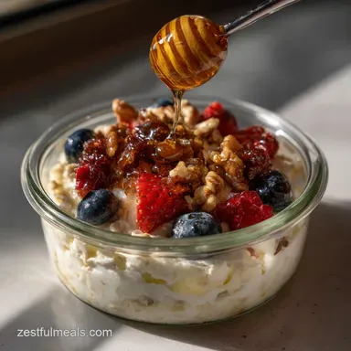 Easy Overnight Oats for Silky, Creamy Breakfasts Recipe Card