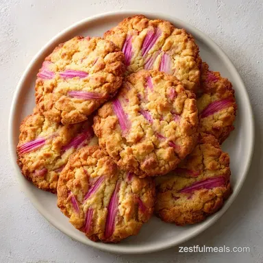 Easy Rhubarb Cookies in 24 Minutes Recipe Card