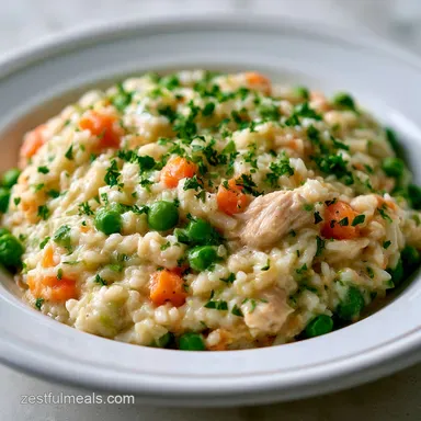 Rotisserie Chicken Casserole in 45 Min Recipe Card