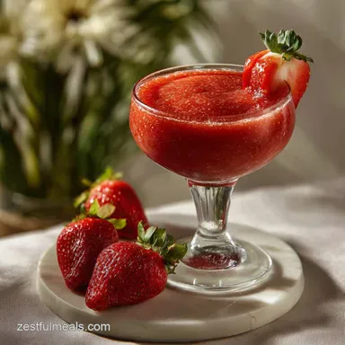 Strawberry Daq Mix: Zesty & Velvety Base
