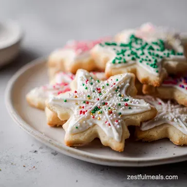 Easy Sugar Cookie Recipe: Tender Cutouts