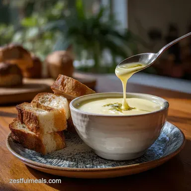 En Glaze Recipe in 15 Minutes | Creamy Vanilla Custard Sauce Recipe Card