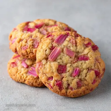 Fast Rhubarb Cookies in 32 Minutes Recipe Card