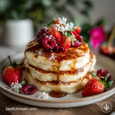 fluffy pancakes recipe Ready in 25 Minutes