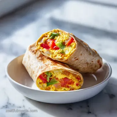 Freezer Breakfast Burritos with Sausage and Eggs for Meal Prep