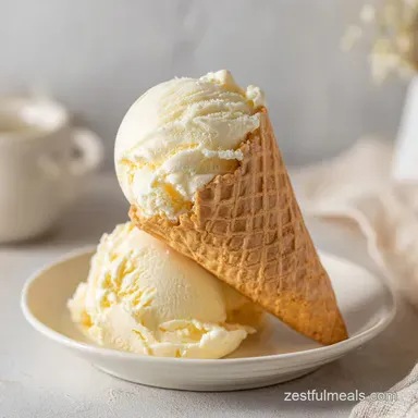 French Vanilla Ice Cream Recipe: Custard Base