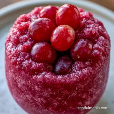 Fresh Grape Slushie for Kids for 2 Recipe Card