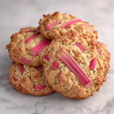 Fresh Rhubarb Cookies in 32 Minutes Recipe Card