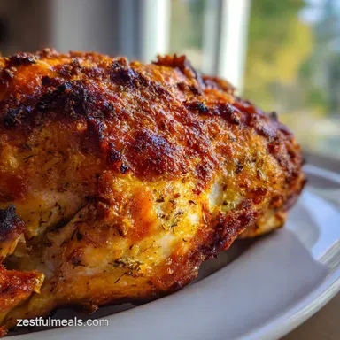 Fried Turkey Breast Crispy Baked Recipe Recipe Card