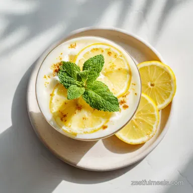Frosted Lemonade Recipe for 2 Servings