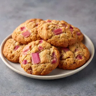 Baking Cookies With Frozen Rhubarb: 27 Min