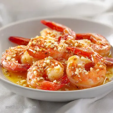 Garlic Butter Shrimp in 11 Minutes