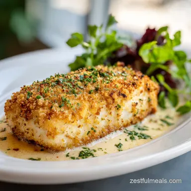 Garlic Parmesan Crusted Halibut Recipe: Ready in 22 Min