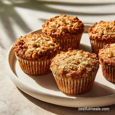 Banana Oat Yogurt Muffins in 28 Minutes
