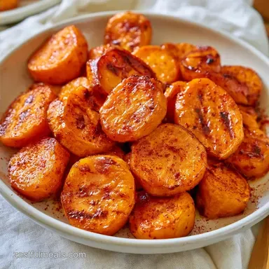 Grilled Sweet Potatoes in 25 Minutes