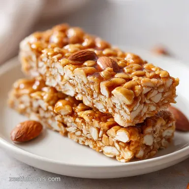Honey Granola Bars in 30 Minutes