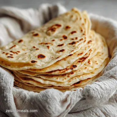 Flour Tortillas: Freezer-Friendly Recipe Recipe Card