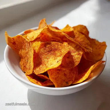 Homemade Lentil Chips: Baked Protein Recipe Card