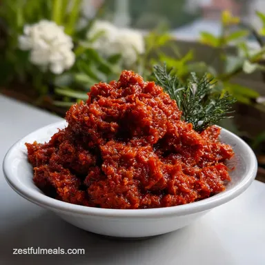 Red Pepper Paste: Slow Reduction for Deep Sweetness Recipe Card