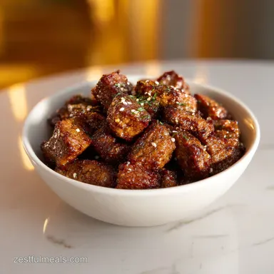 Honey Garlic Steak Bites Recipe: Ready in 18 Minutes Recipe Card