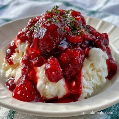 Jam Sundae Sauce in 5 Minutes