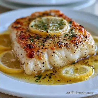 Lemon Pepper Baked Cod in 22 Minutes