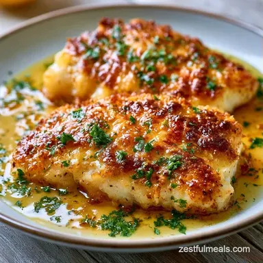 Low Carb Baked Cod Dinner in 17 Minutes Recipe Card