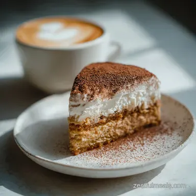 Luxurious Latte Cake Recipe: 1 Hour 5 Mins Recipe Card